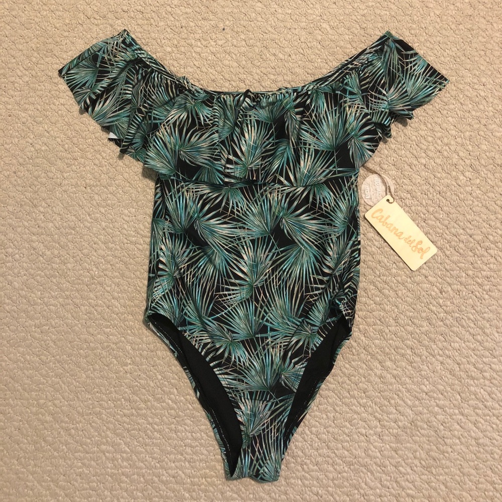 🌿NWT ONE PIECE CABANA DEL SOL SWIMSUIT🌿